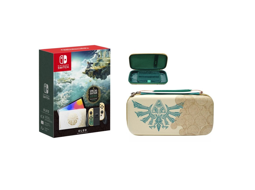 Nintendo Switch – OLED Model - The Legend of Zelda: Tears of the Kingdom Edition Console and Carrying Case