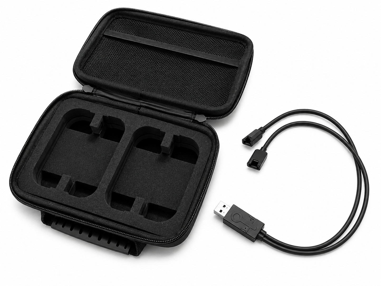 Nintendo Switch Joy-Con Storage Case and Portable Charging Cable