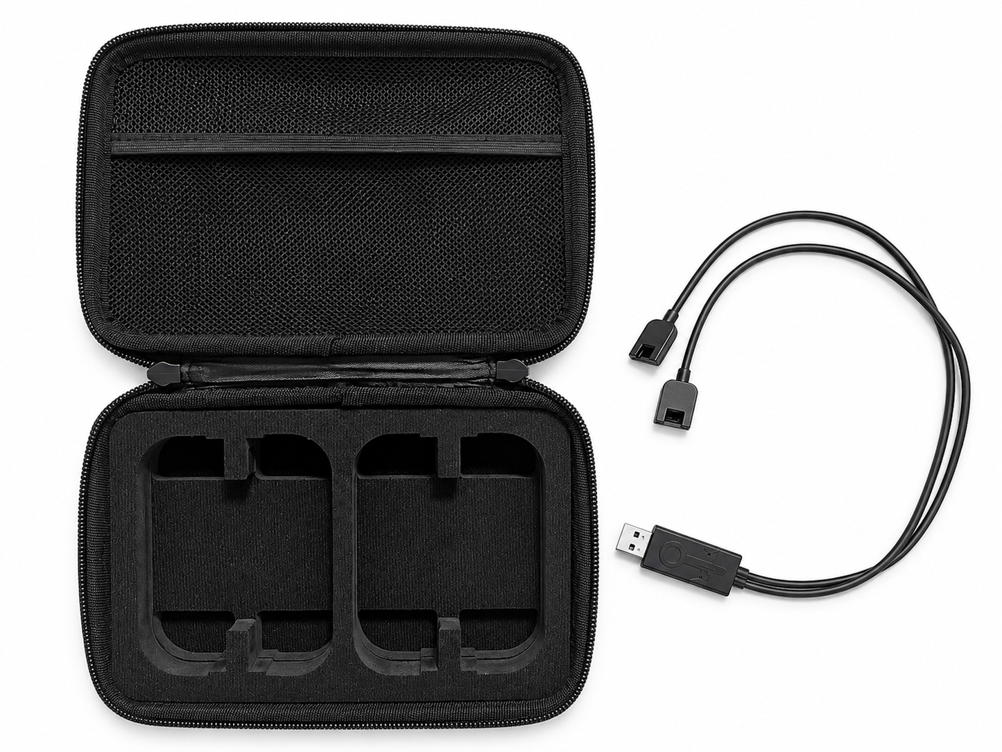Nintendo Switch Joy-Con Storage Case and Portable Charging Cable
